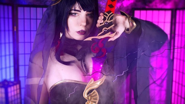 MollyRedWolf - 雷電將軍 高質量Cosplay
